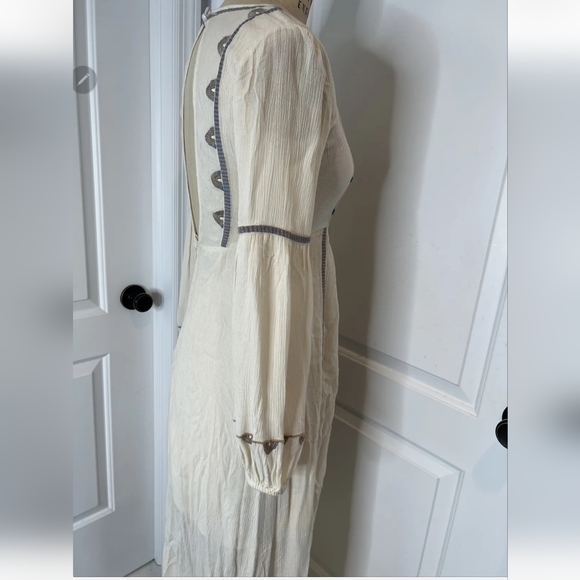 Free People Desert Winds Embroidered Boho Maxi Dress - Picture 12 of 16